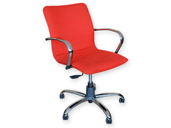 SEDIA ELITE SCHIENALE BASSO - tessuto - rosso